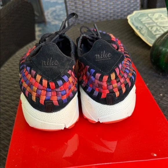 Nike Air Footscape Woven NM Black Red Purple display picture 2